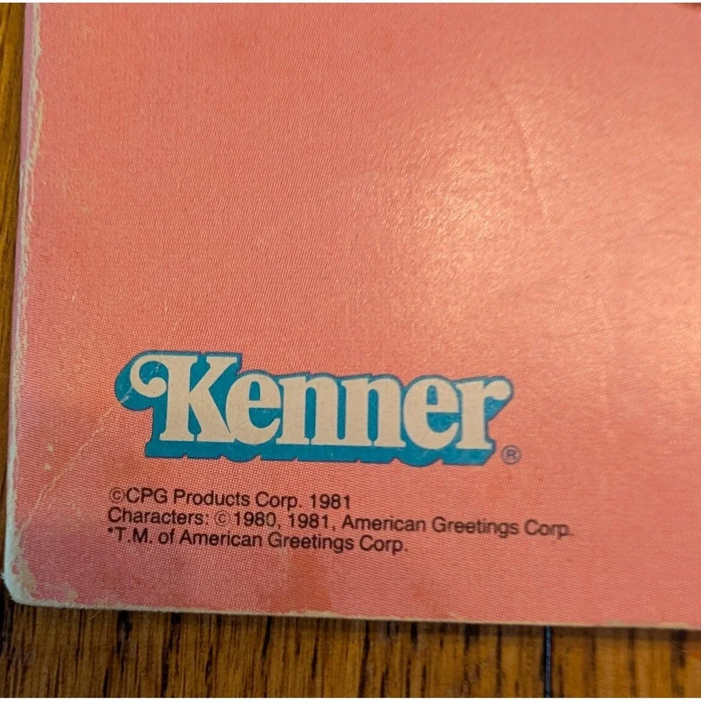 Vintage Strawberry Shortcake‎ Coloring Book Kenner 1981 Used 4 Pages Colored